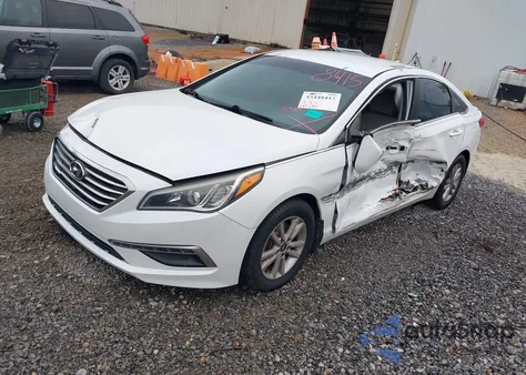 2015 Hyundai Sonata Se z USA, uszkodzony, nr VIN 5NPE24AF2FH202148